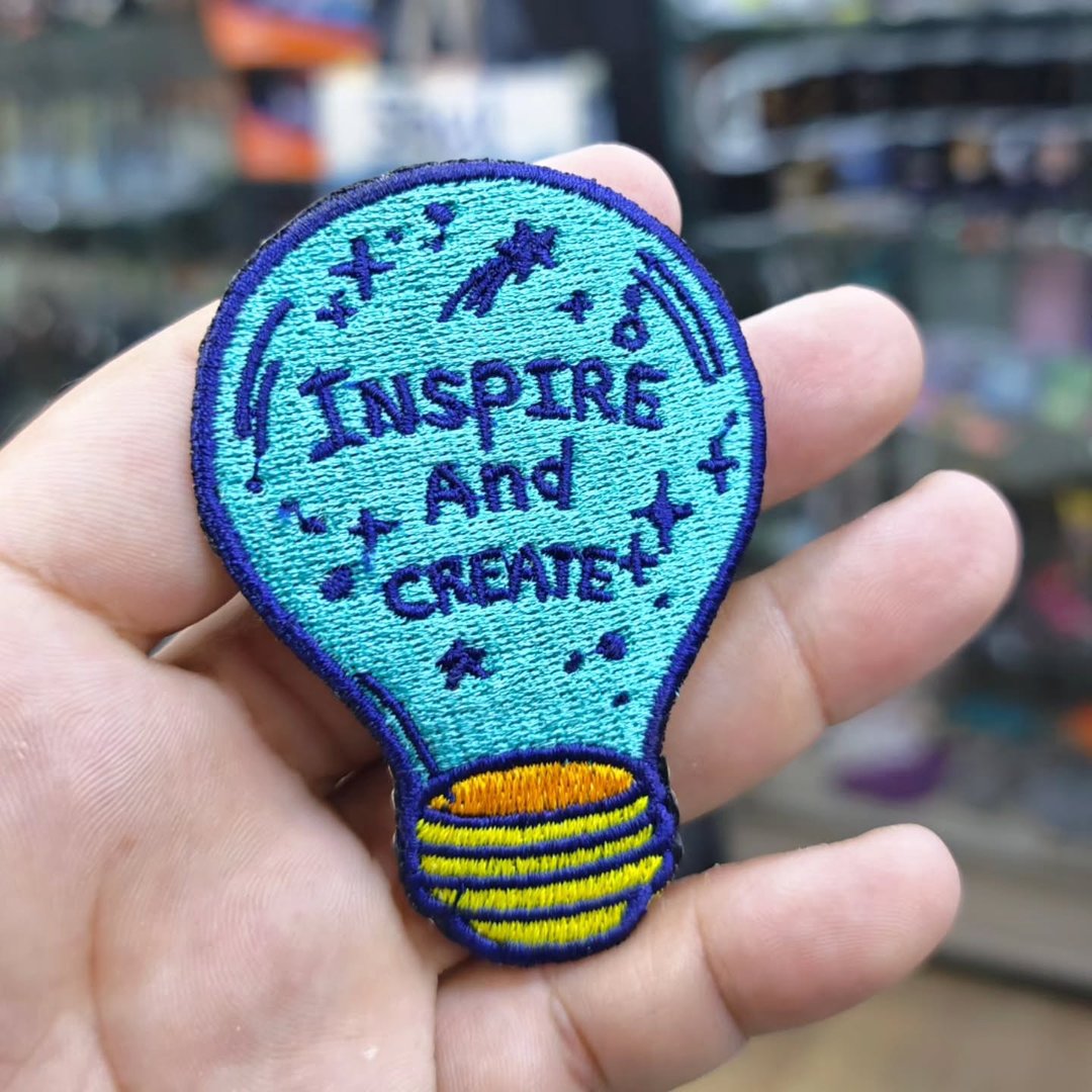 Embroidered Patch Inspire And Create 55x80 CM - alternate view