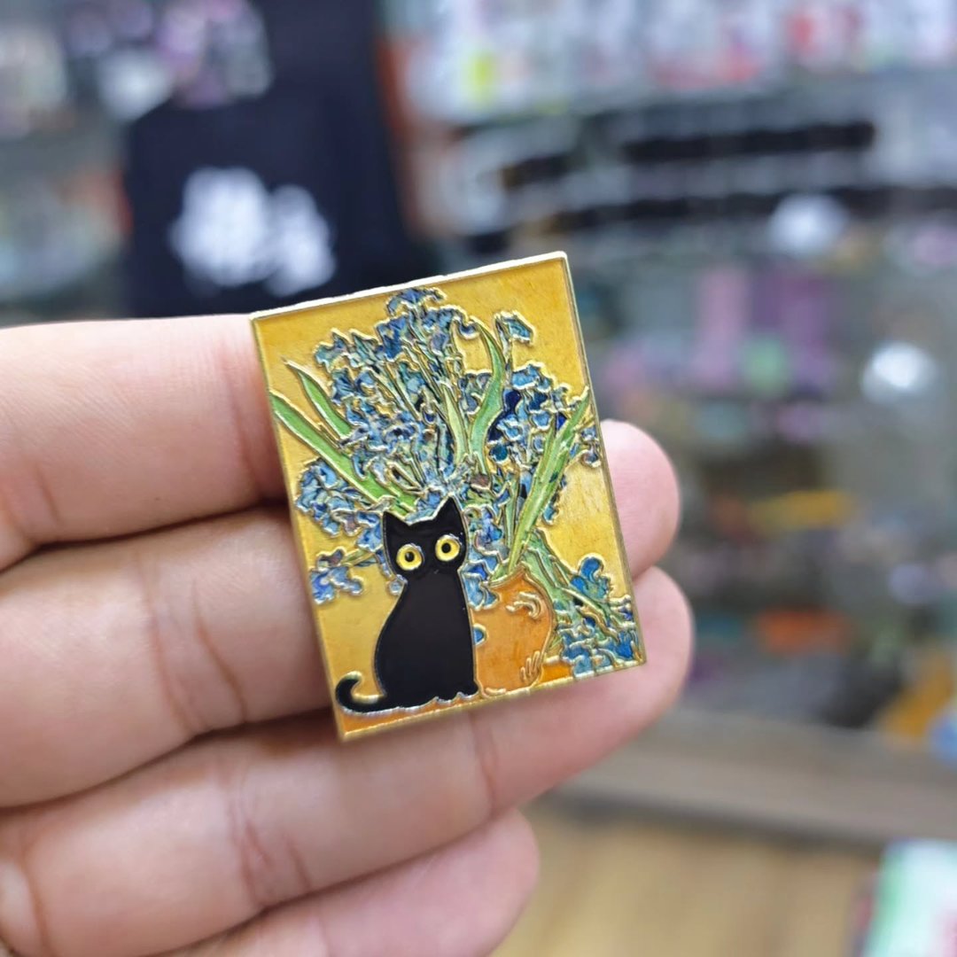 Van Gogh Pins - alternate view