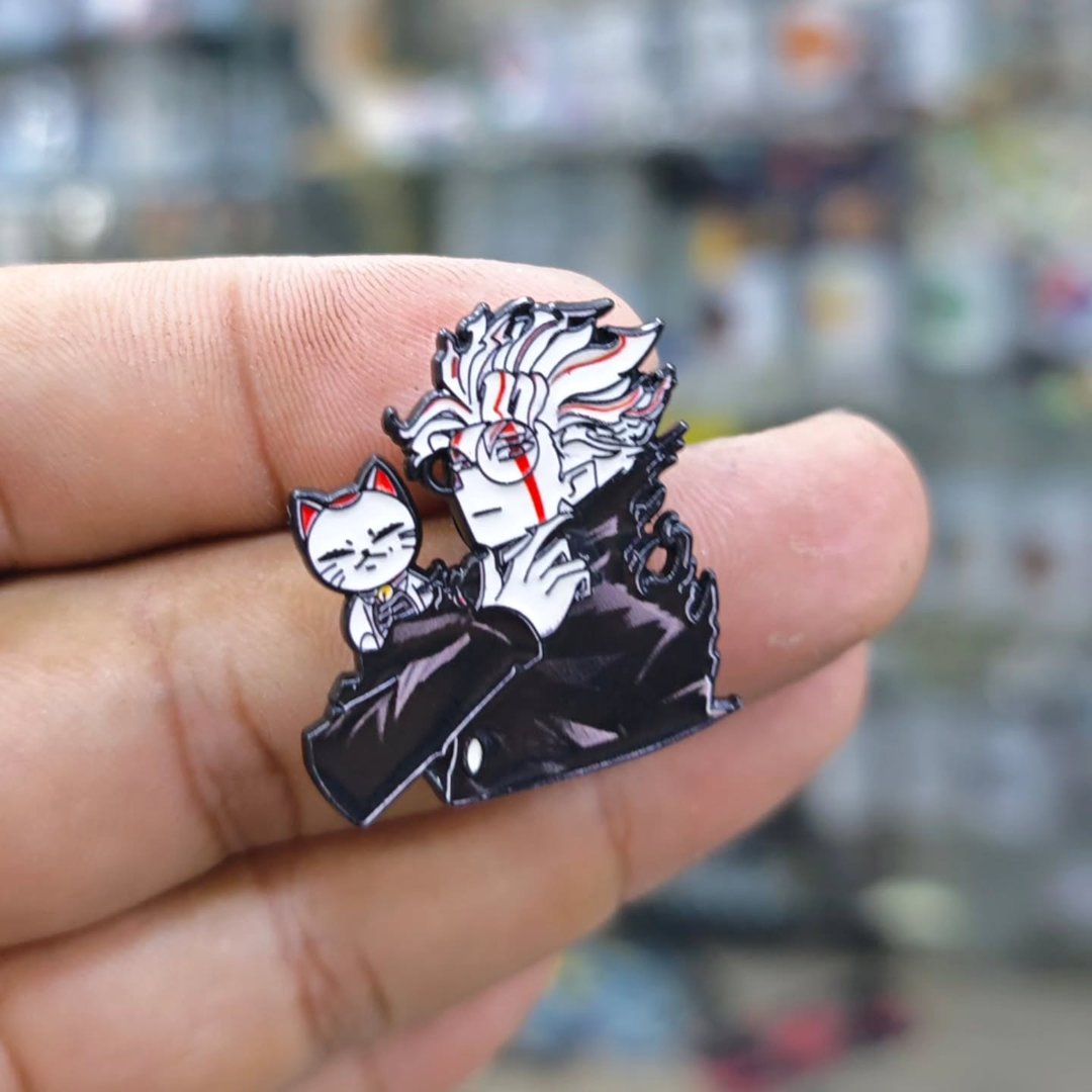 Dandadan Pins - alternate view