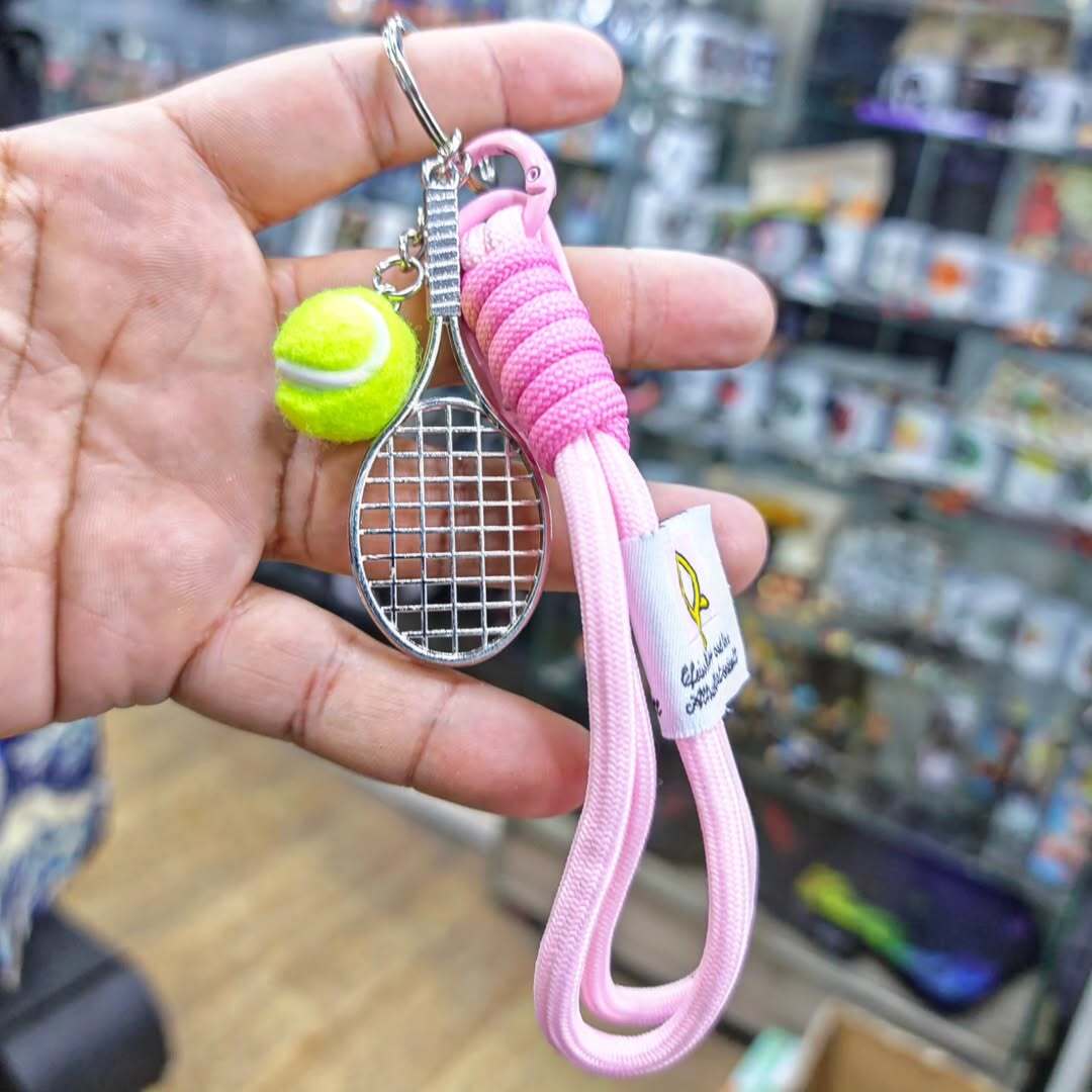 Tennis Keychain - alternate view
