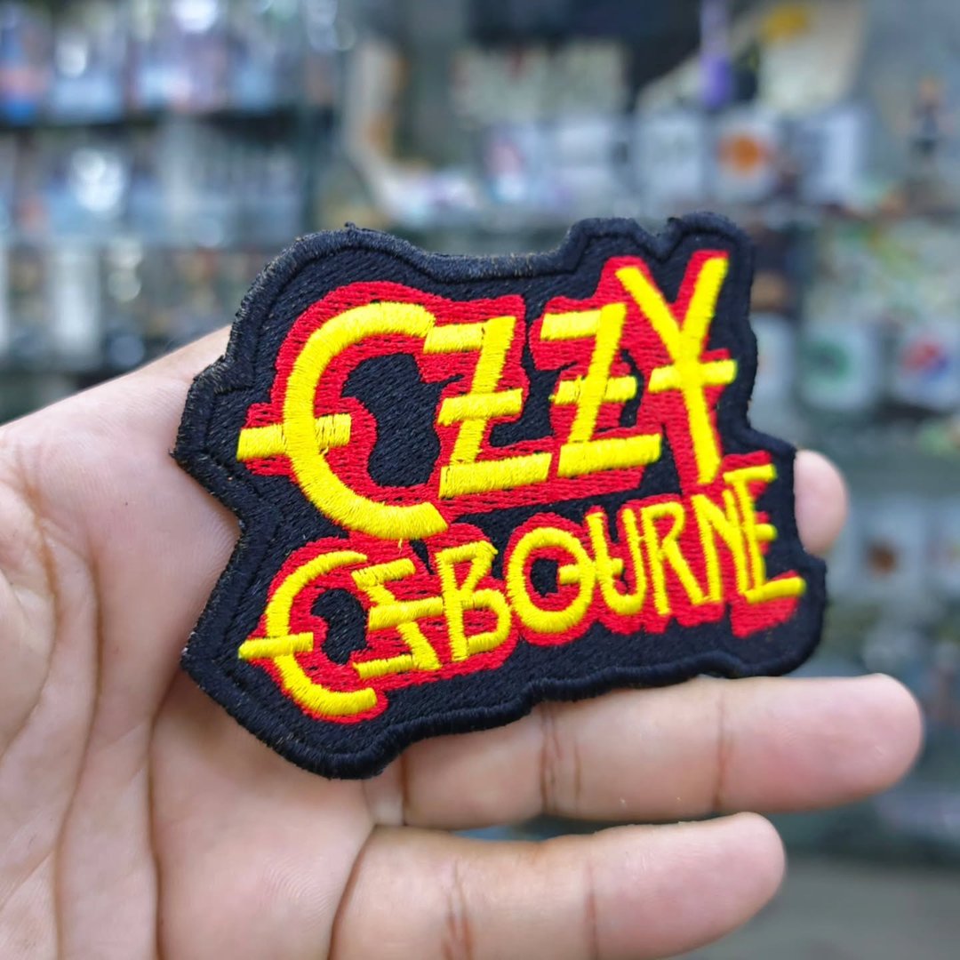 Embroidered Patch Pzzy Ozbourne 95 x 70 MM - alternate view