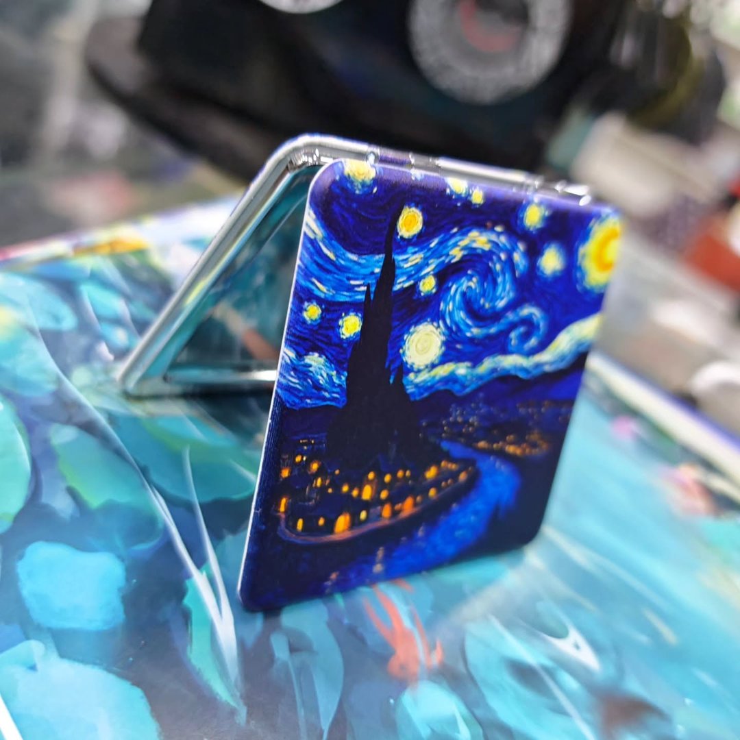 Van Gogh's Pocket Mirror Starry Night - alternate view