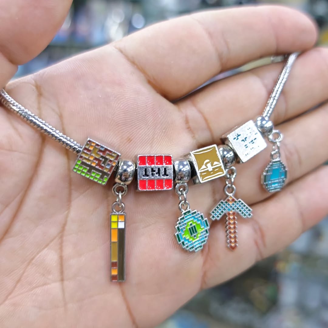 Minecraft Bracelet - alternate view
