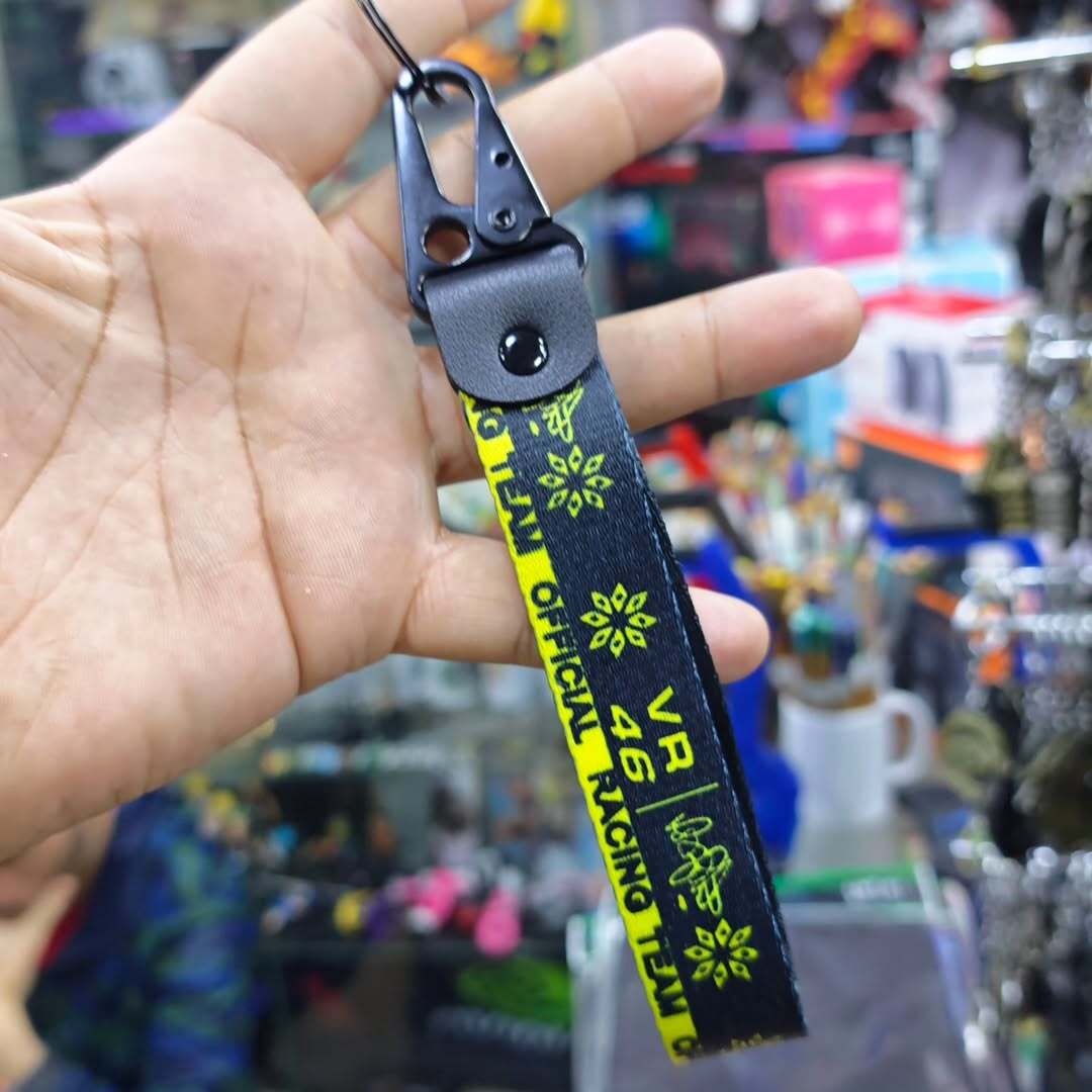 Valentino Rossi Motorcycle Sport Car Keychain - alternate view