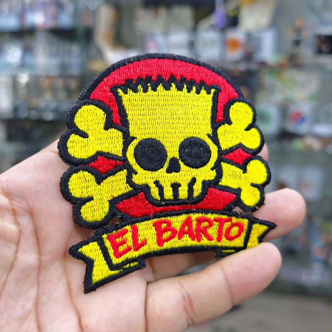 Embroidered Patch Simpsons 85 x 90 MM - alternate view