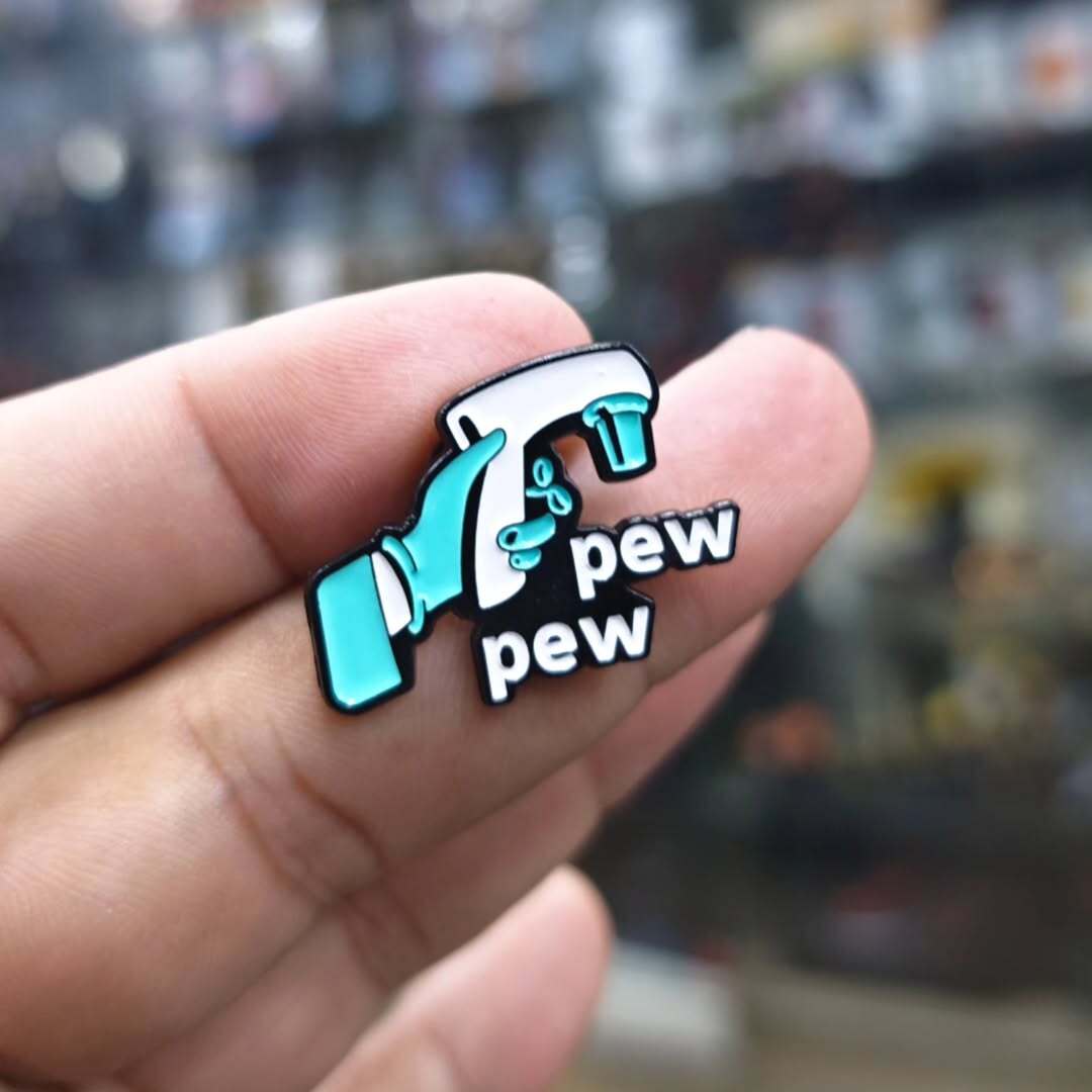 Pew Pew Medical Pins - alternate view