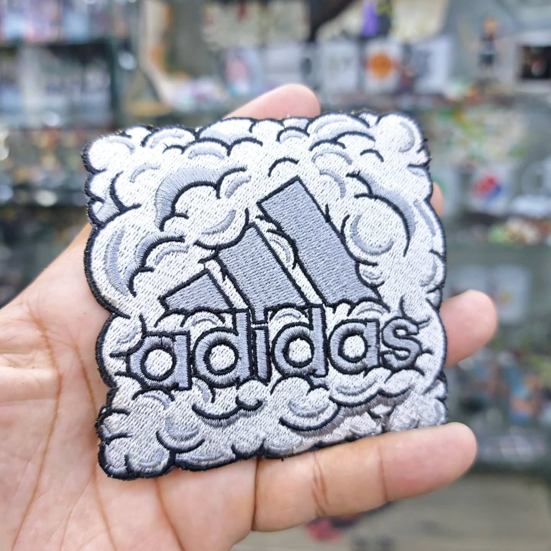 Embroidered Patch Adidas 95 x 95 MM - alternate view