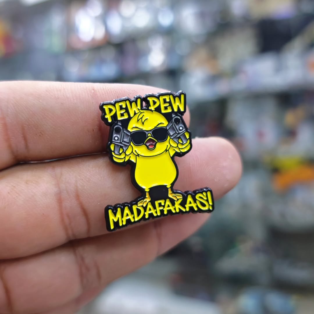 Pew Pew Madafakas Pins - alternate view