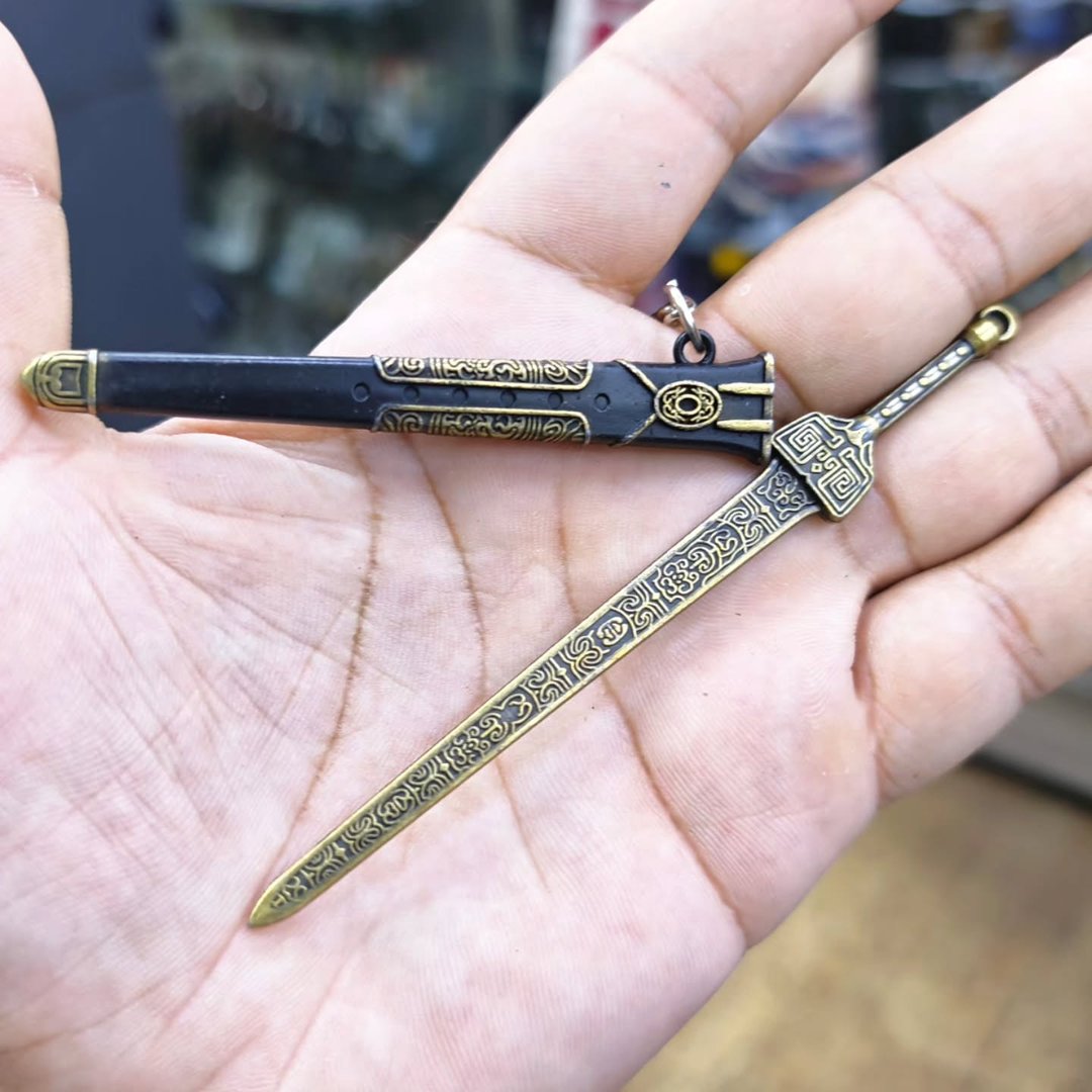 Katana Keychain - alternate view