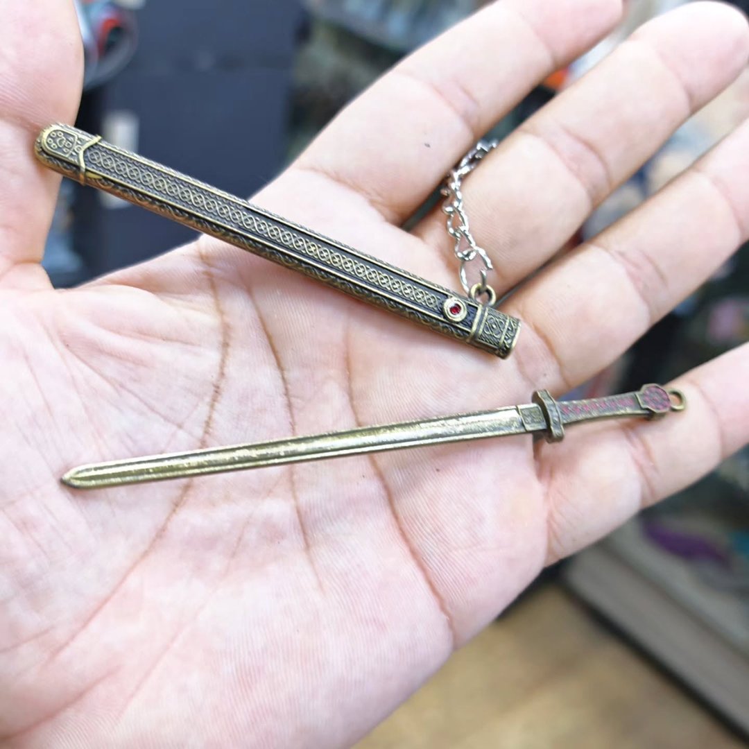 Katana Keychain - alternate view