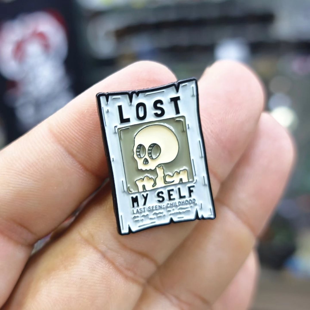 Lost My Self Pins - alternate view