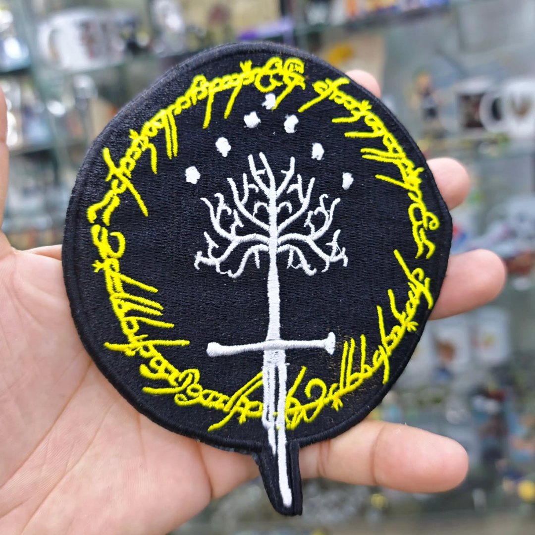 Embroidered Patch The Lord Of The Rings 120 x 145 MM - alternate view