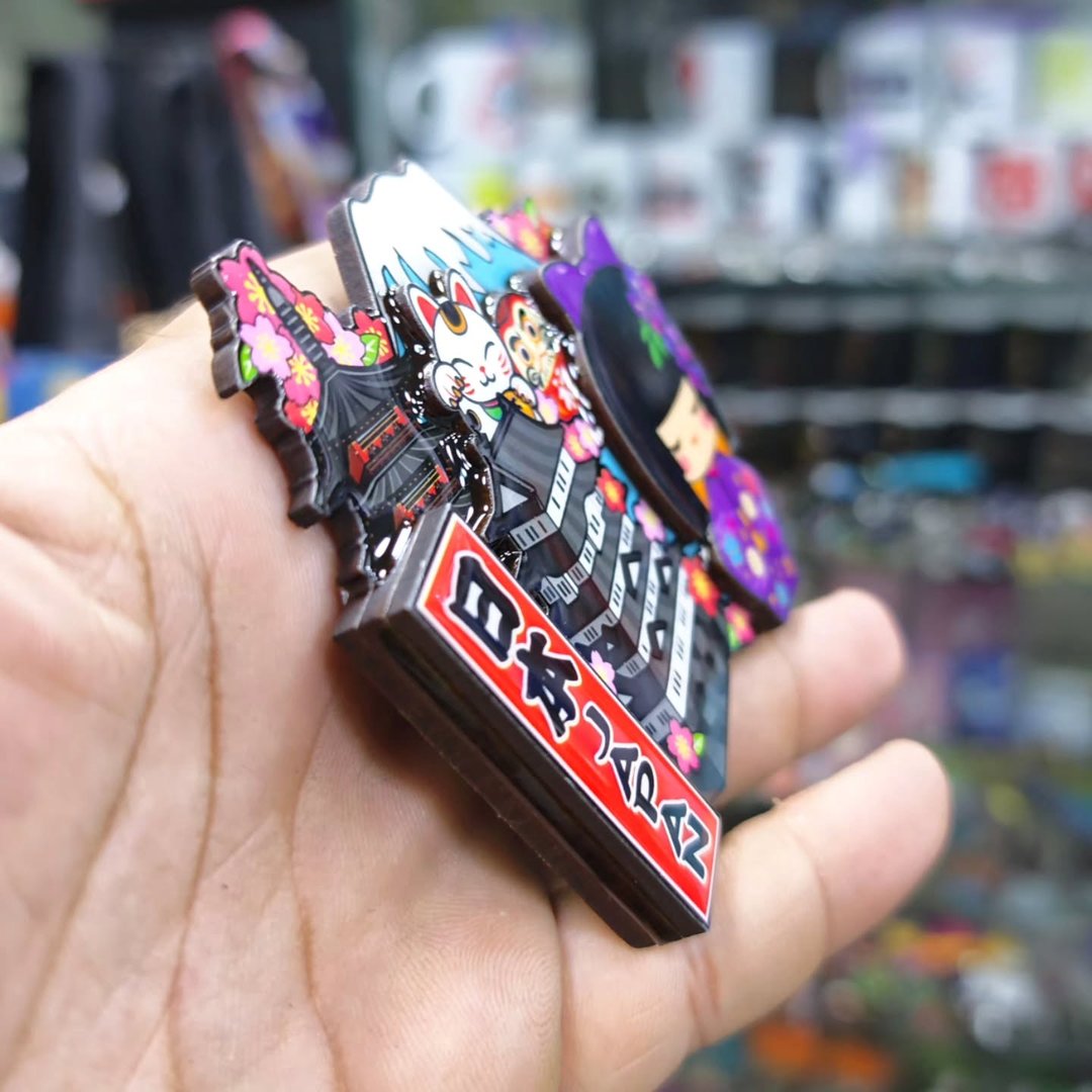 Japanese Refrigerator Magnet - alternate view