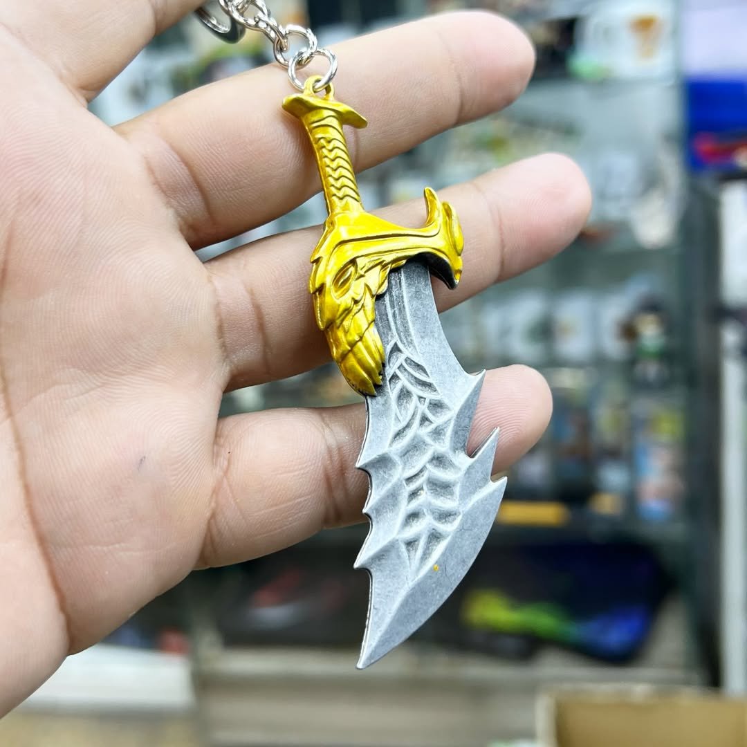 God of War Keychain - alternate view