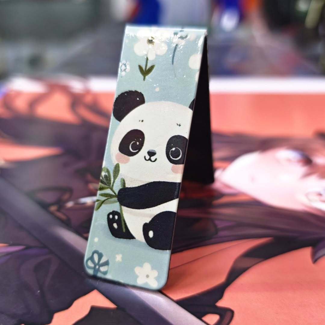 Panda Magnetic Bookmark - alternate view