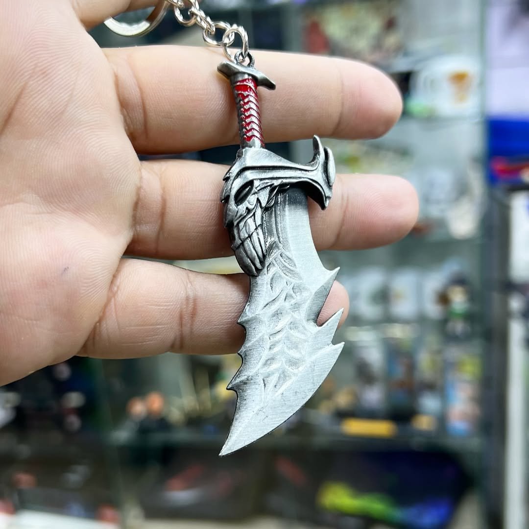 God of War Keychain - alternate view