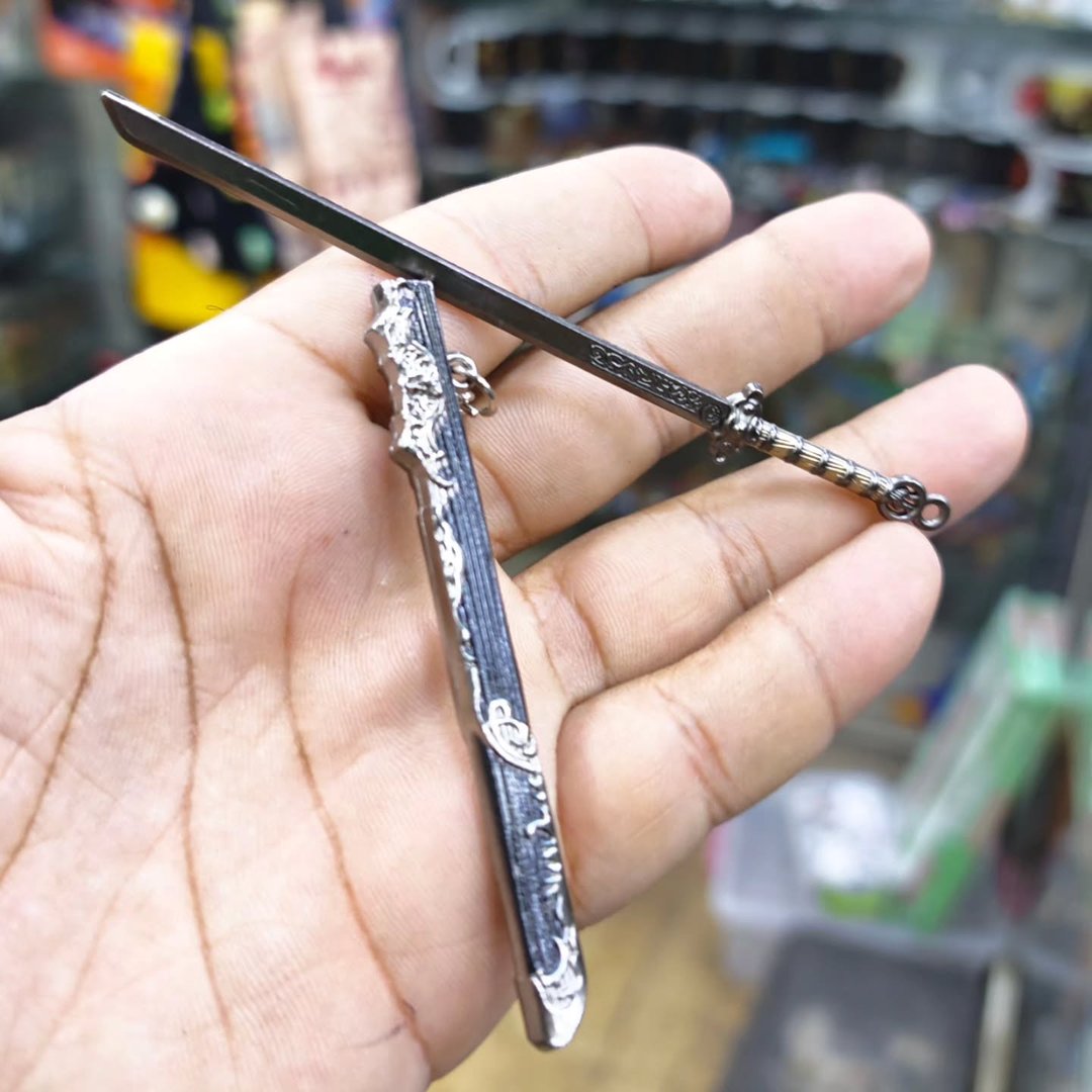 Katana Keychain - alternate view