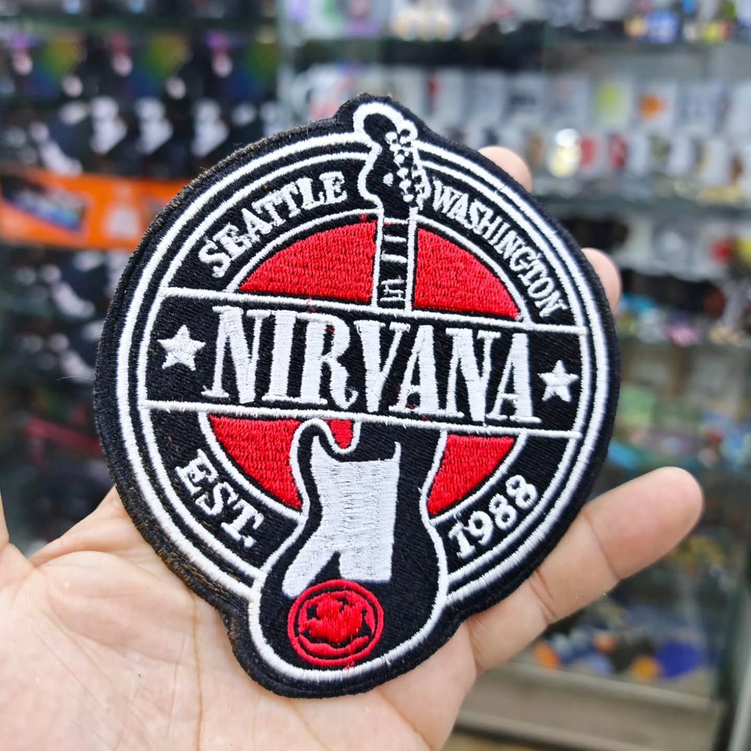 Embroidered Patch Nirvana 115 x 125 MM - alternate view
