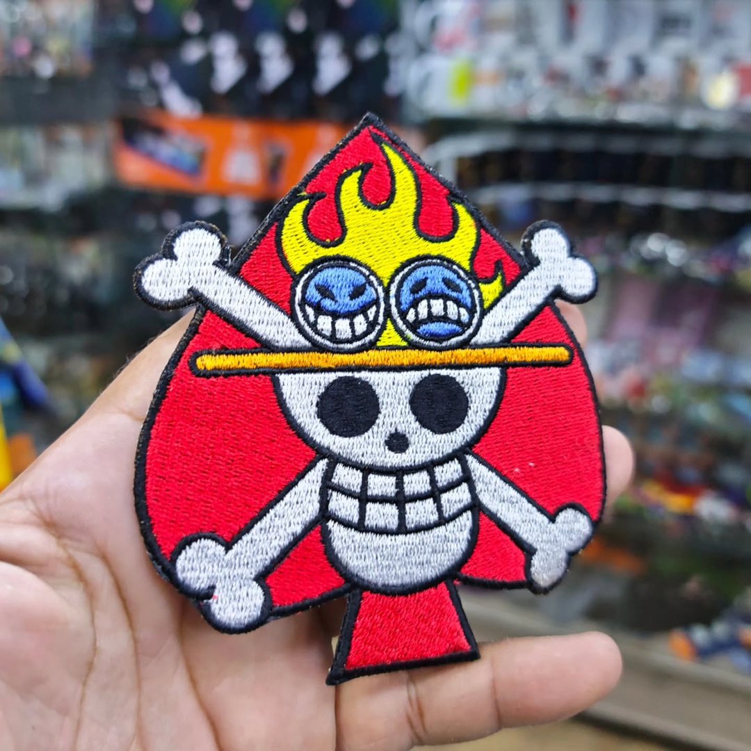 Embroidered Patch One Piece Ace 105 x 115 MM - alternate view