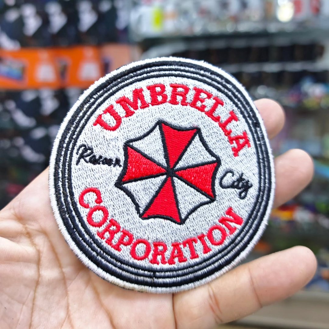 Embroidered Patch Umbrella Corporation Resident Evil 90 x 90 MM - alternate view