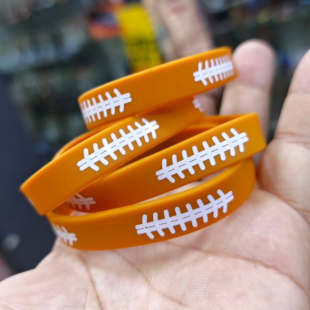 American Football Silicone Bracelet - alternate view