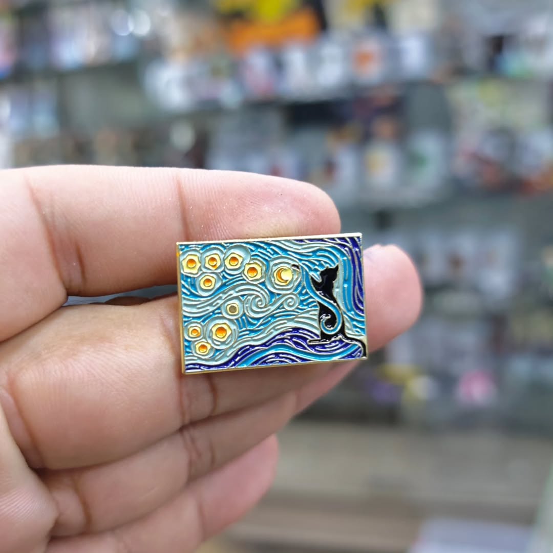 Van Gogh Pins - alternate view