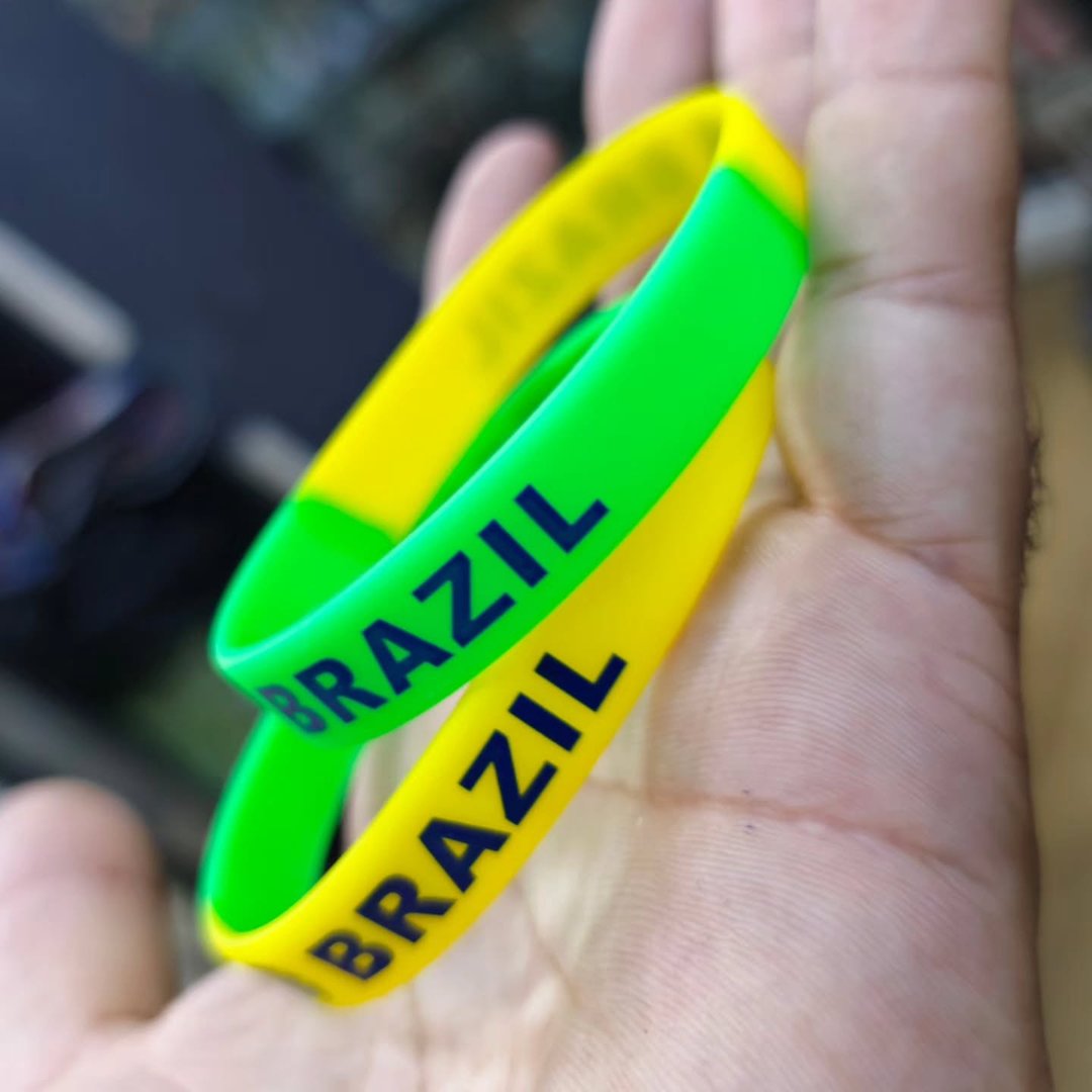 Brasil Silicone Bracelet - alternate view