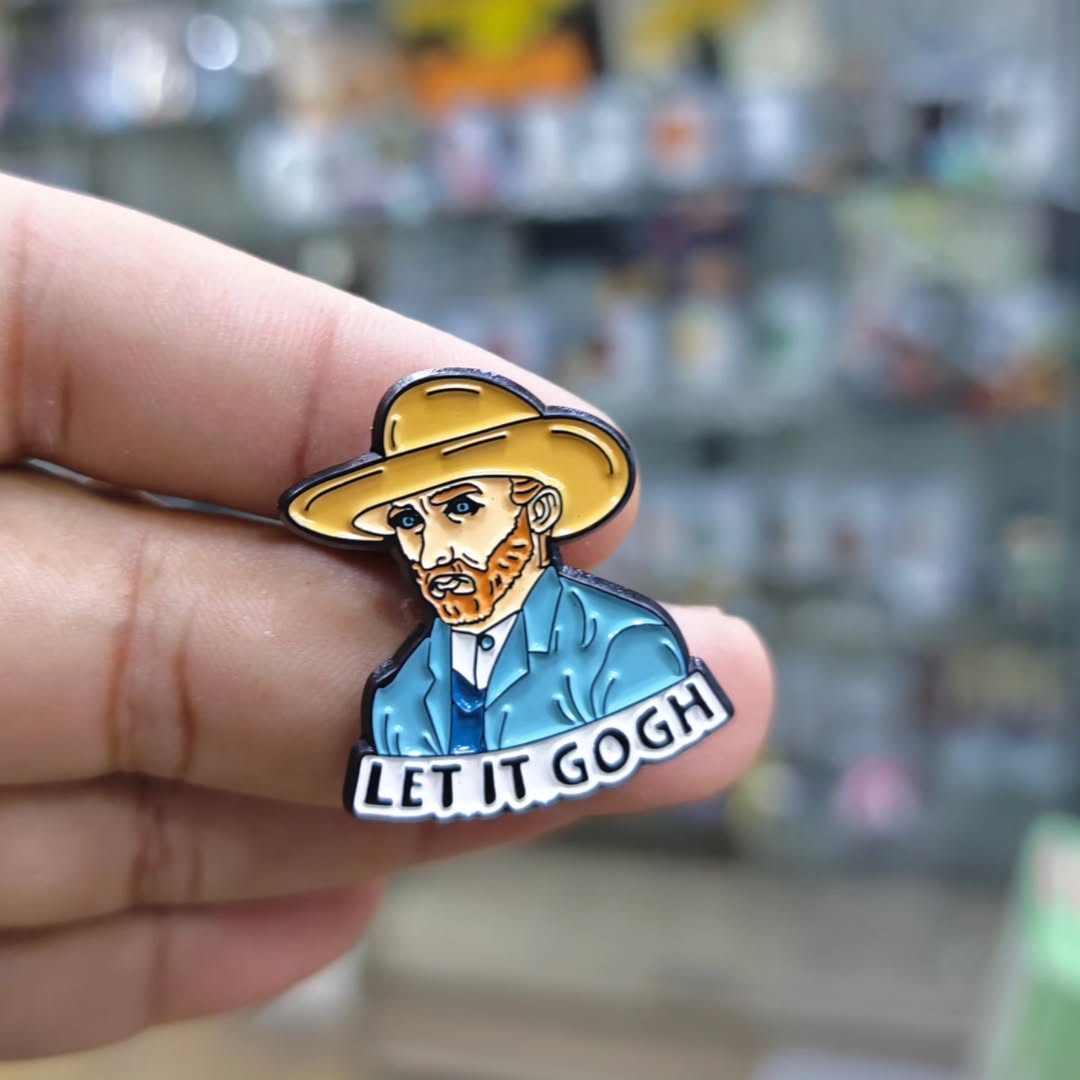 Van Gogh Pins - alternate view