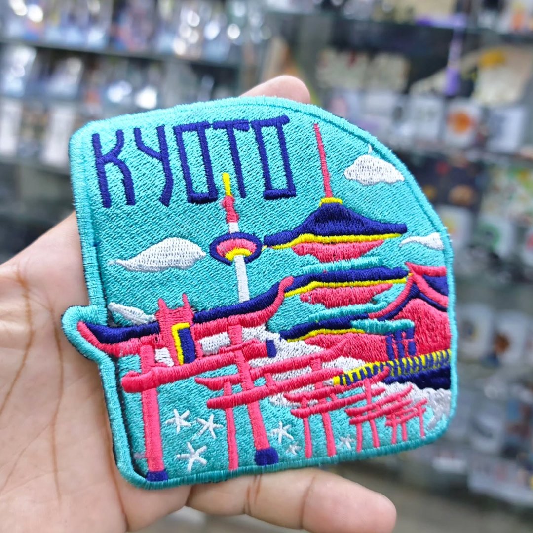Embroidered Patch Kyoto 1 115 x 120 MM - alternate view