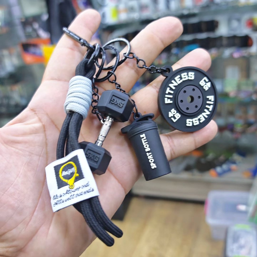 Bodybuilding Keychain - alternate view