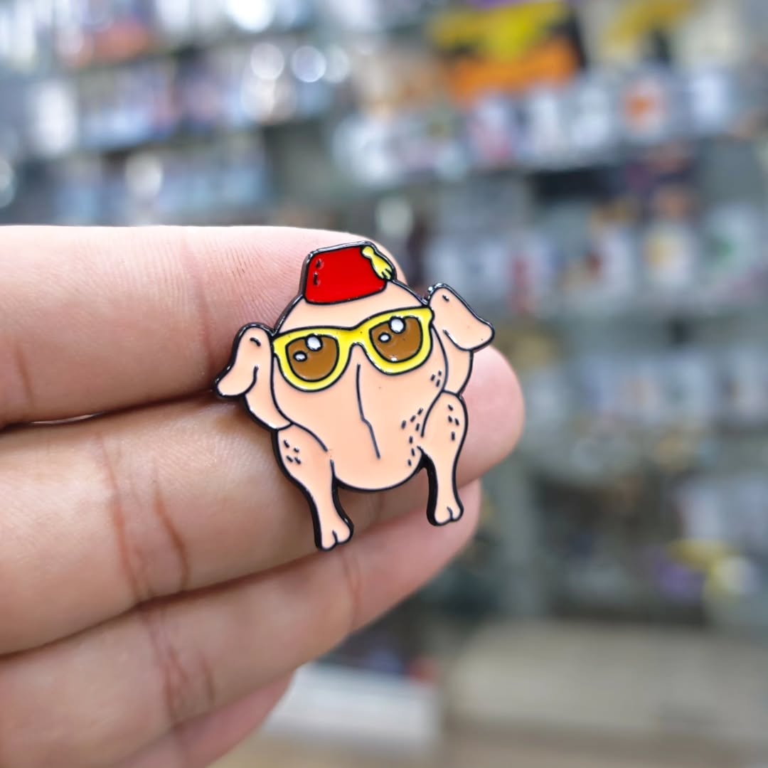 Chicken Pins - alternate view