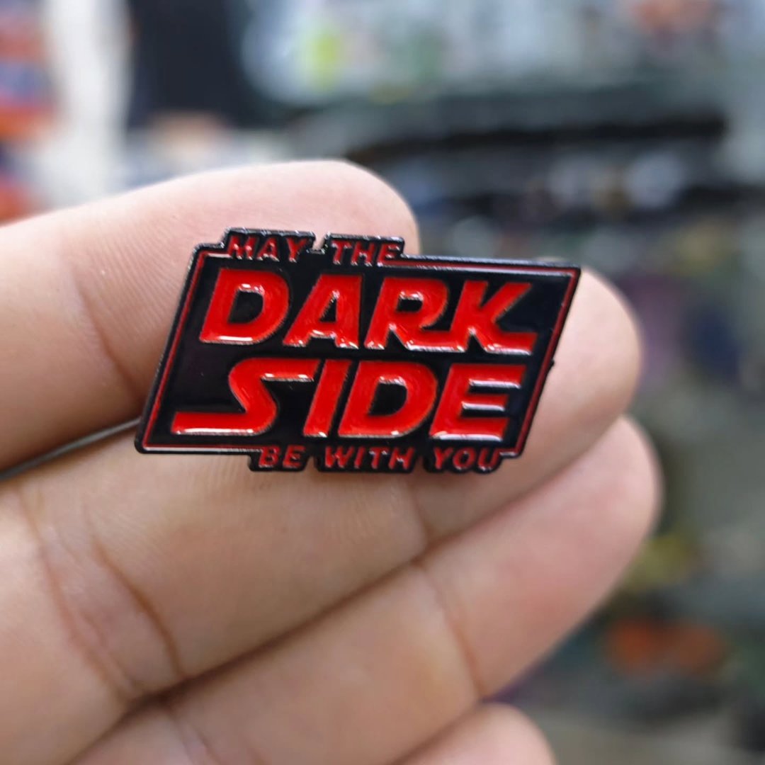 May The Dark Side Be Witch You Pins - alternate view
