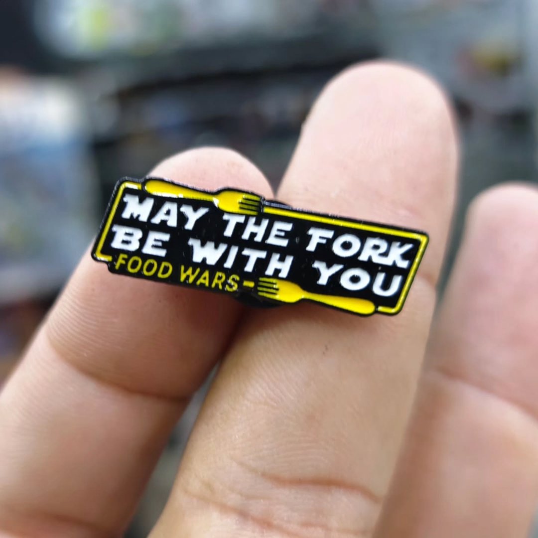 Star War smay The Fork Be With You Pins - alternate view