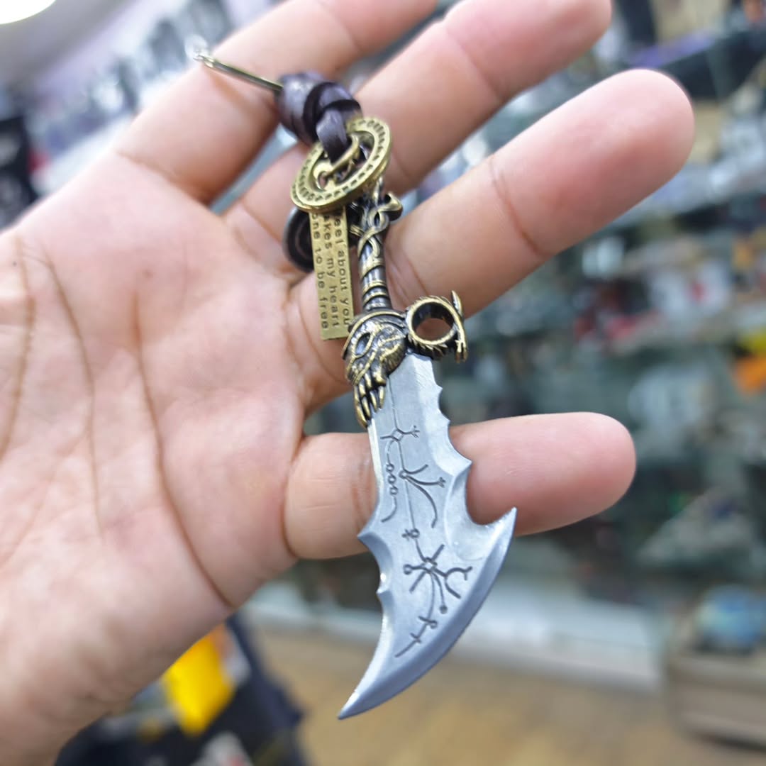 God of War Keychain - alternate view