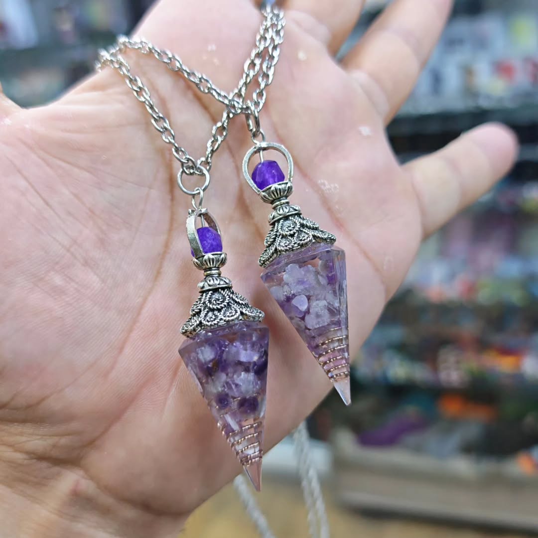 Crystal Necklace - alternate view
