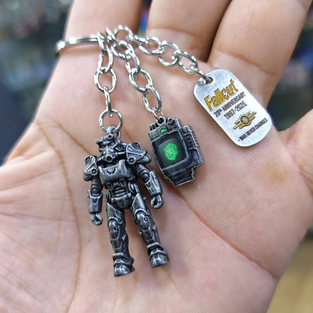 Fallout Keychain - alternate view