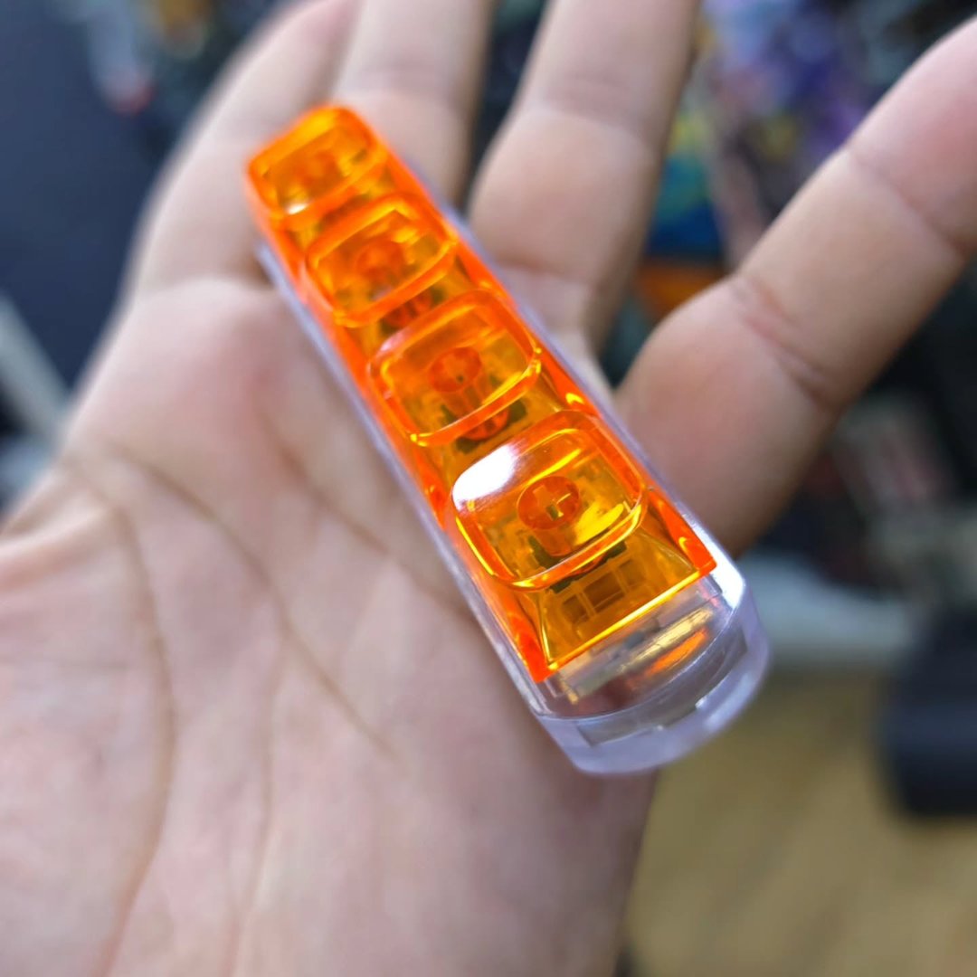 Anti Stress Keyboard Keychain - alternate view
