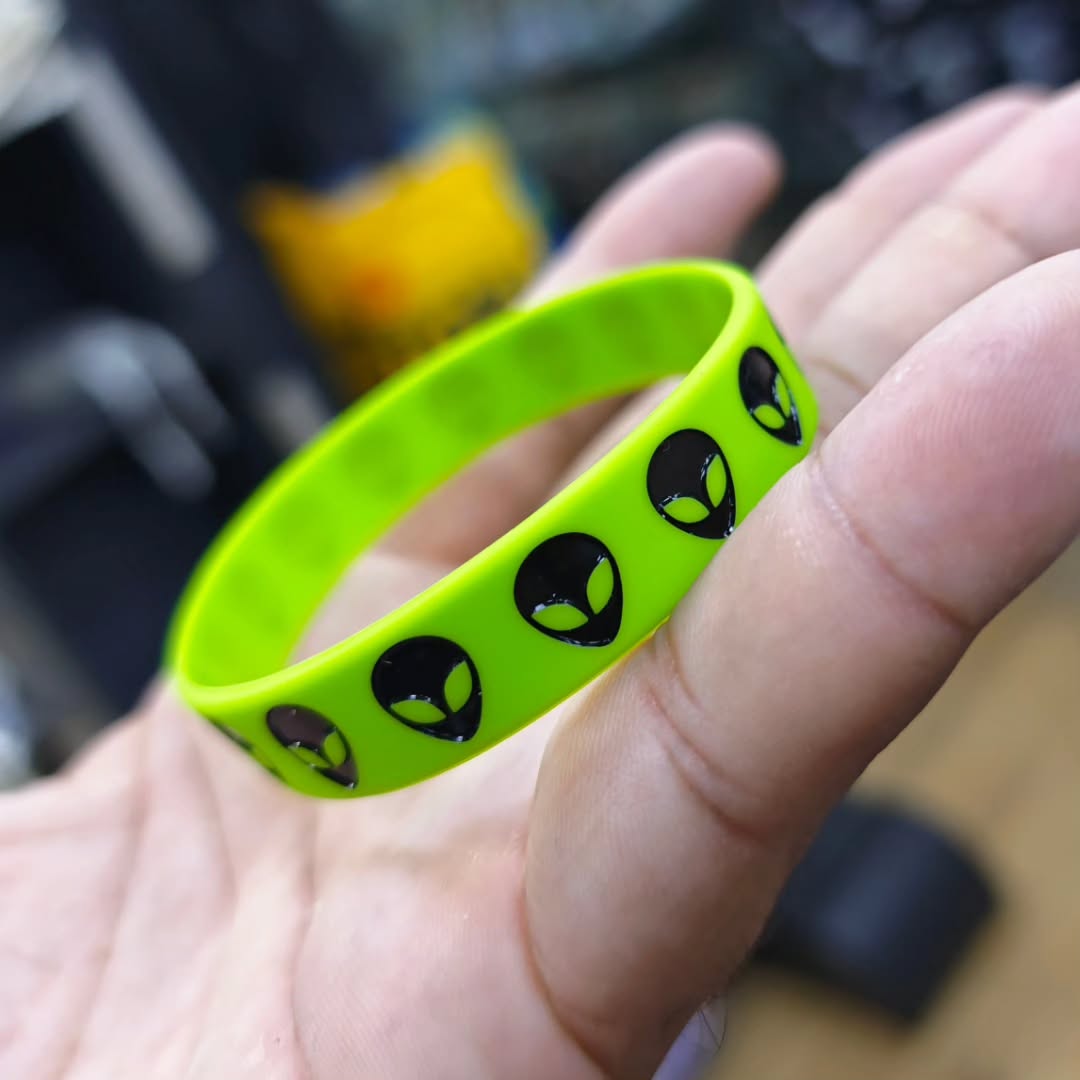 Alien Silicone Bracelet - alternate view