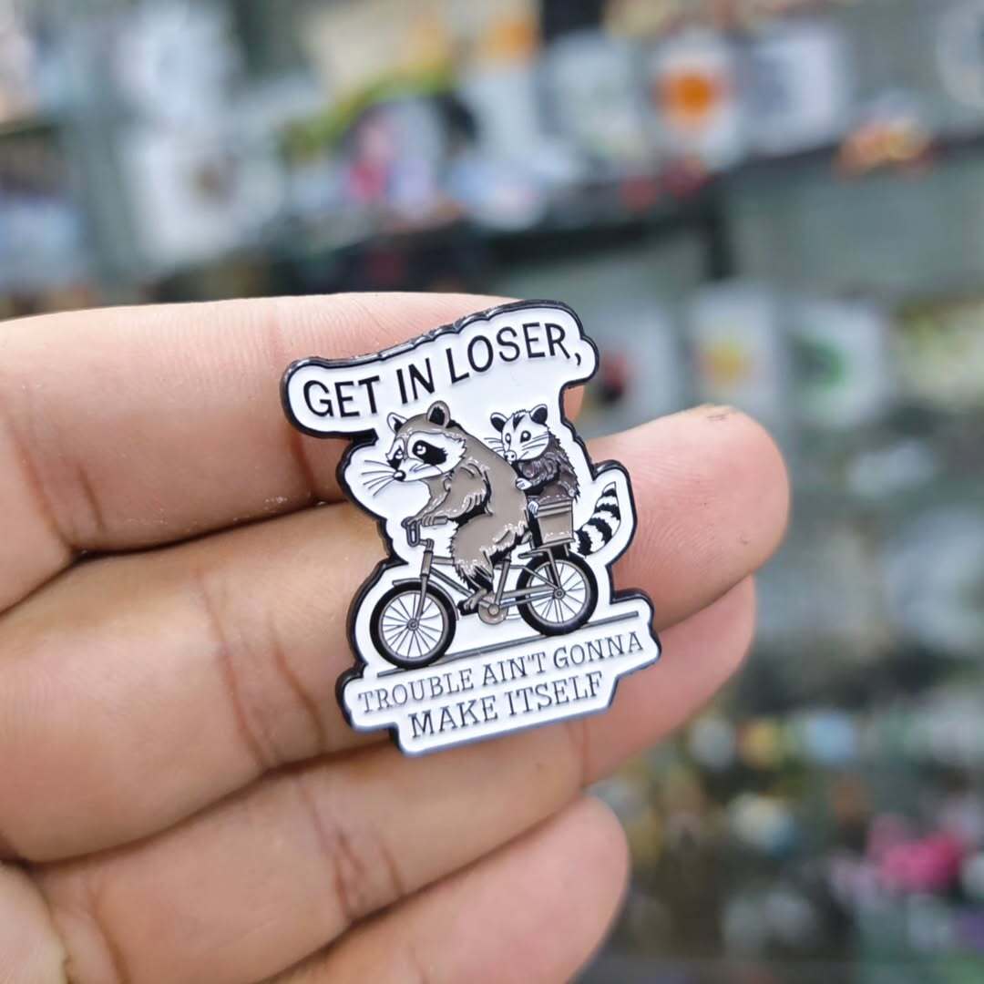 Get In Loser Make Itself Pins - alternate view