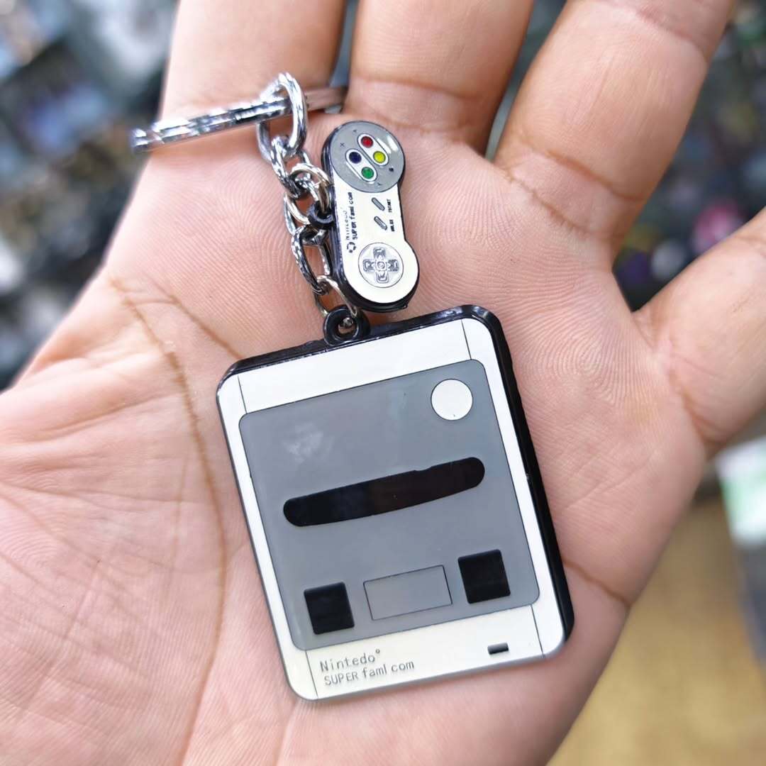 Retro Gaming Keychain - alternate view