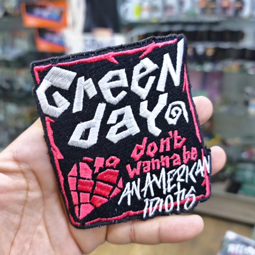Embroidered Patch Green Day 95x100 CM - alternate view