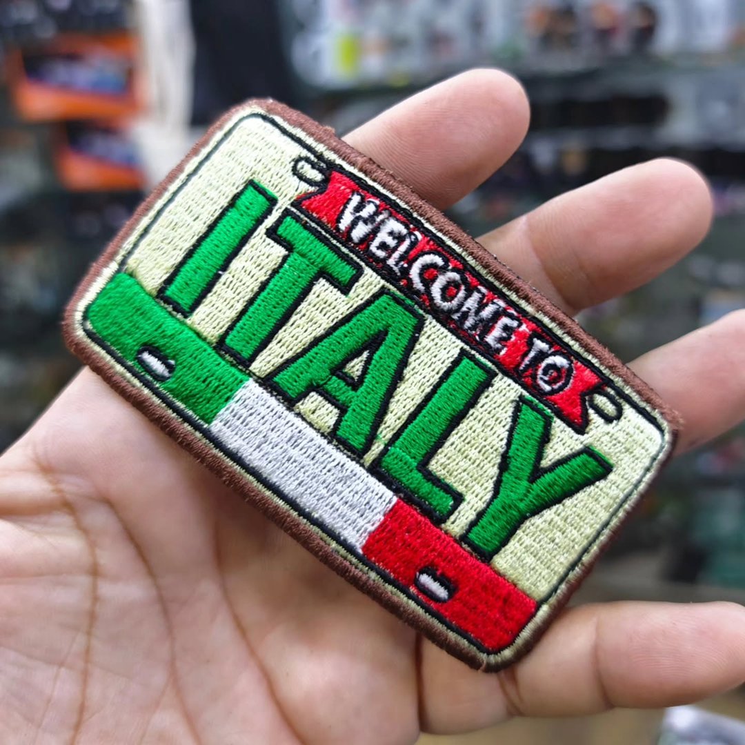 Embroidered Patch Welcome To Italy 55X100 CM - alternate view