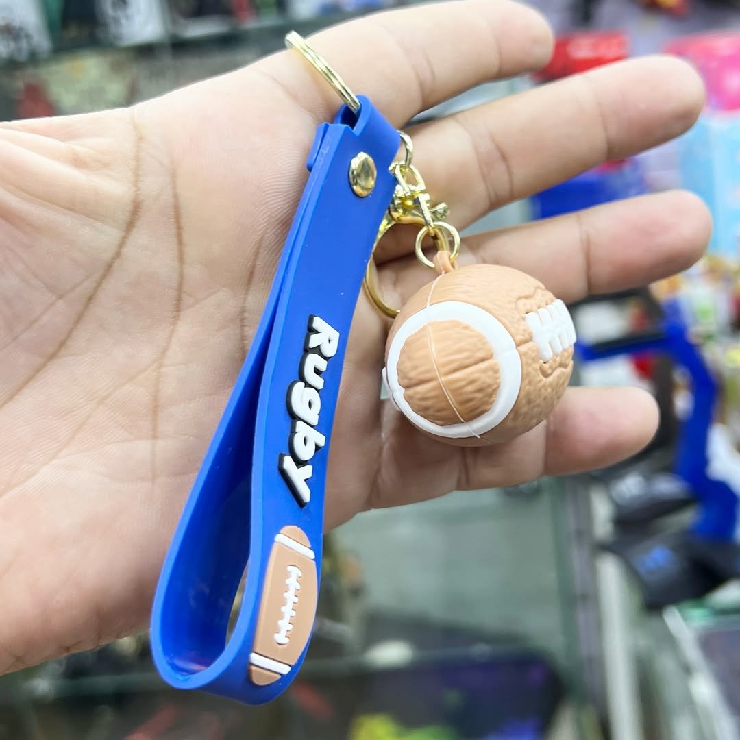 Rugby Keyring #68 - alternate view