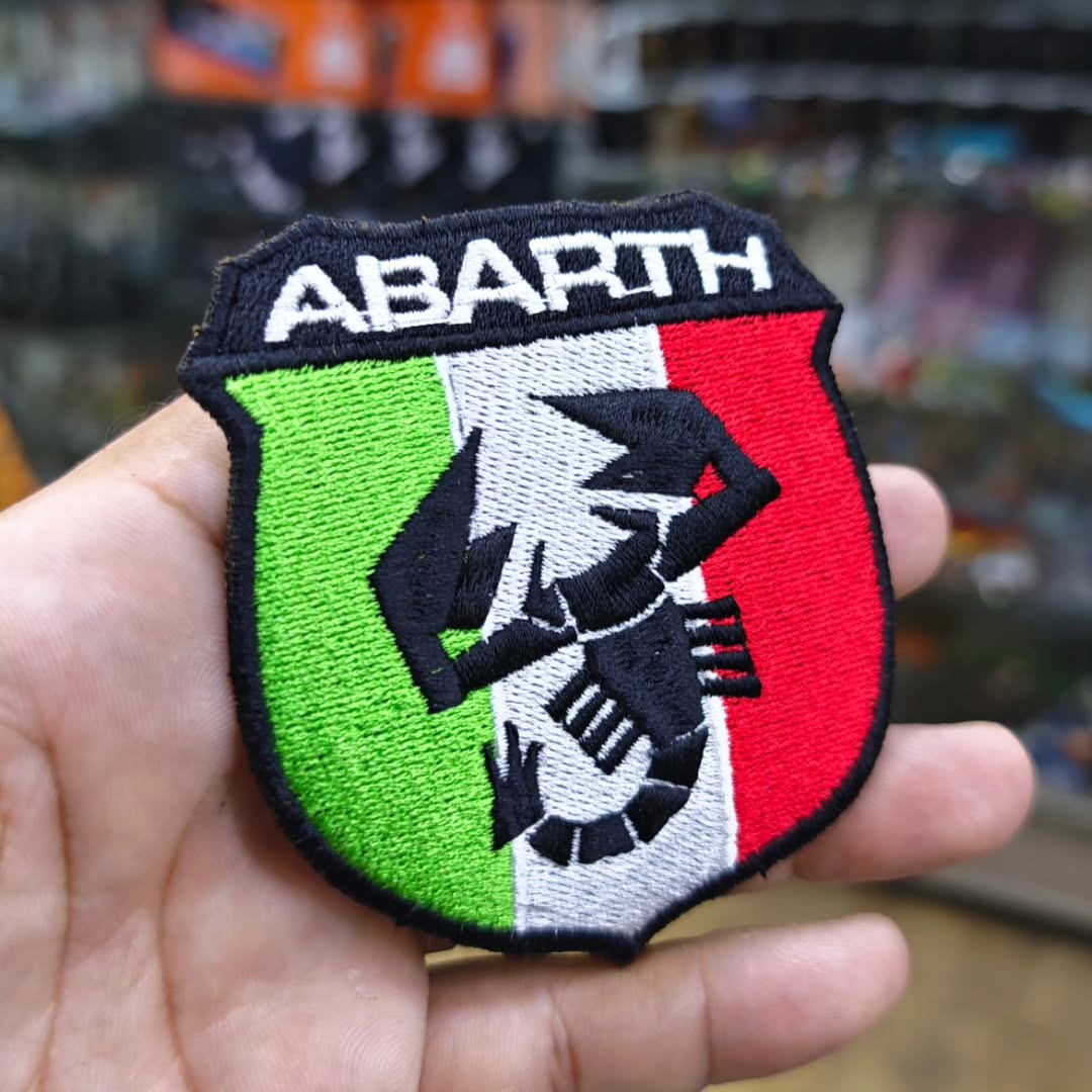 Embroidered Patch Abarth 90 x 80 MM - alternate view