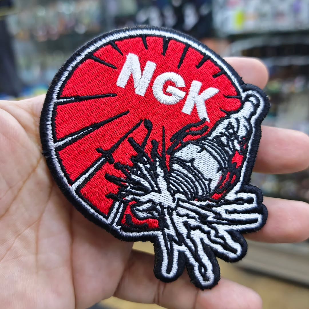 Embroidered Patch NGK 100 x 115 MM - alternate view