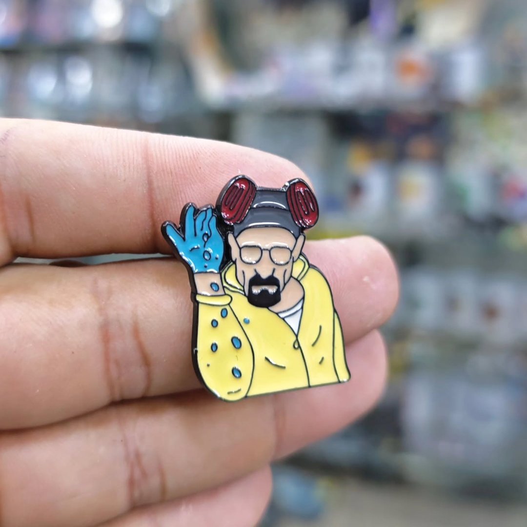 Breaking Bad Pins - alternate view