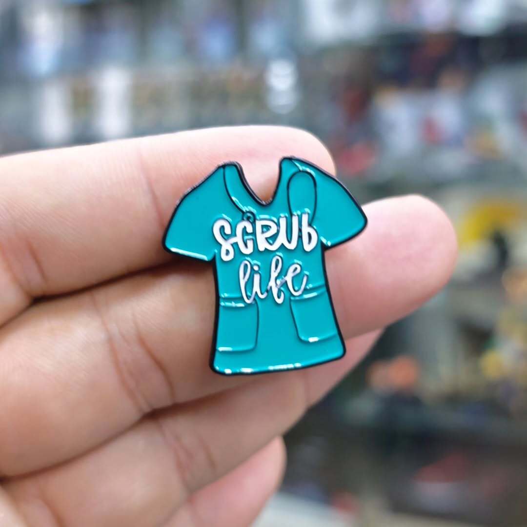 Scrub Life Medical Pins - alternate view