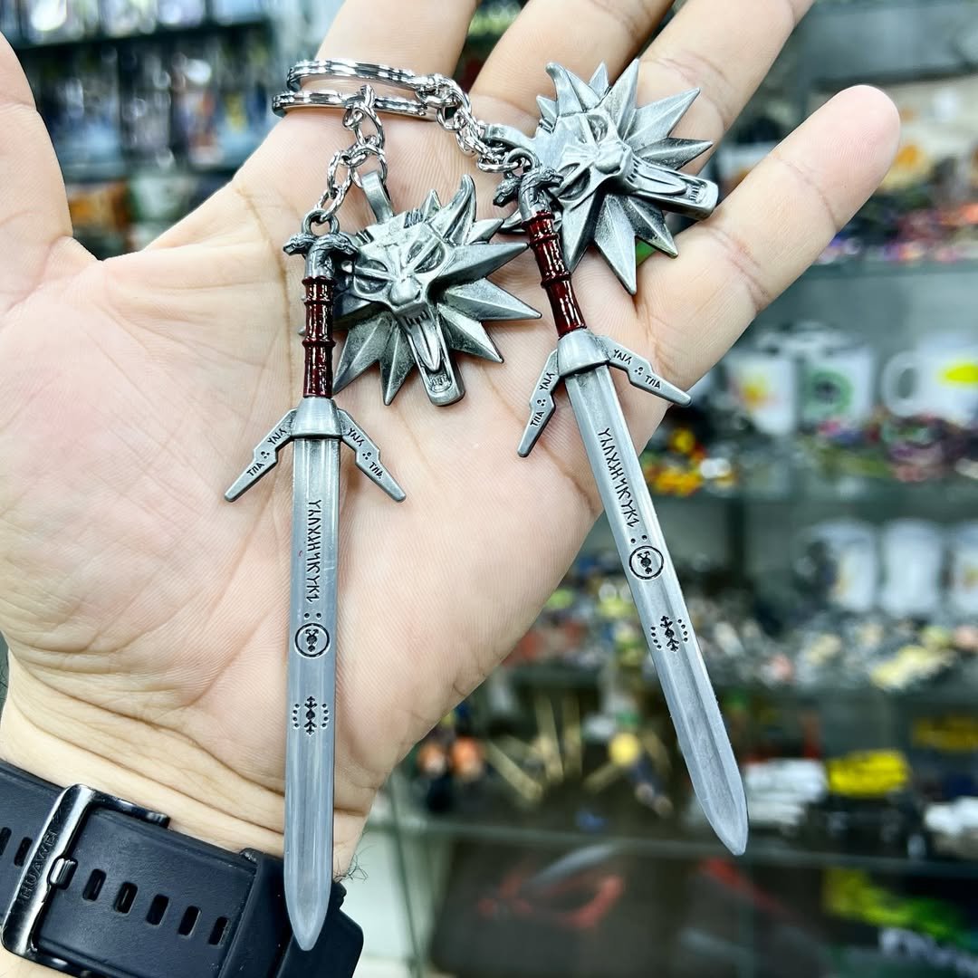The Witcher Keychain 1 #162 - alternate view
