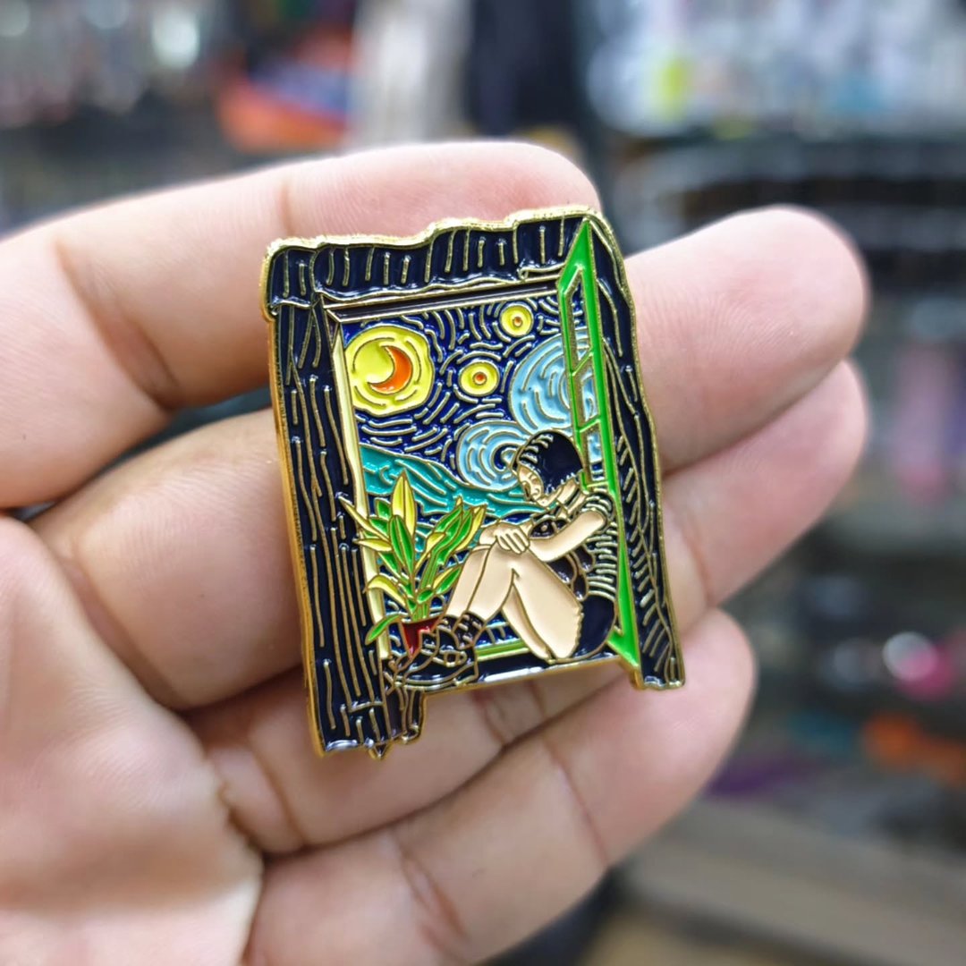 Van Gogh Pins - Metal Pins
