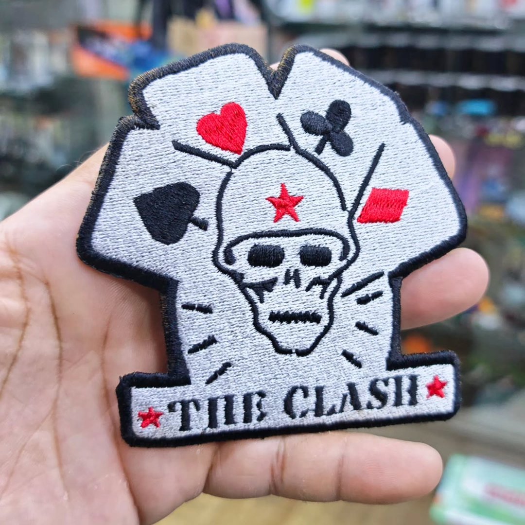 Embroidered Patch The Clash 105 x 105 MM - Embroidered Patch